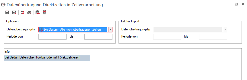 Datenübertragung