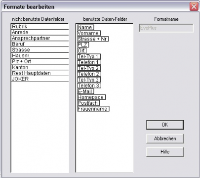 Adress-Stamm – BormOnlineHilfe